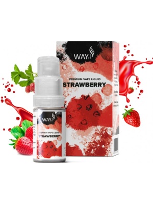 Liquid WAY to Vape Strawberry 10ml - 0mg