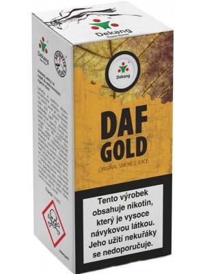 DAF Gold - E-liquid náplň DEKANG - 10ml - 16 mg