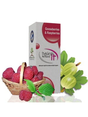 EXPRAN GmbH 10 ml Take It - Goosberries & Raspberries - 12mg