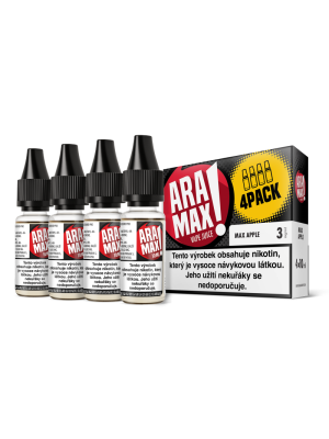 Liquid ARAMAX 4Pack Max Apple 4x10ml - 6 mg