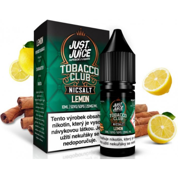 Liquid Just Juice SALT Tobacco Lemon 10ml - 20mg