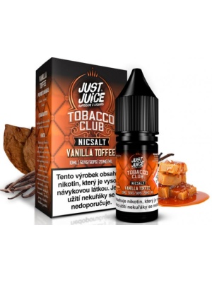 Liquid Just Juice SALT Tobacco Vanilla Toffee 10ml - 11mg