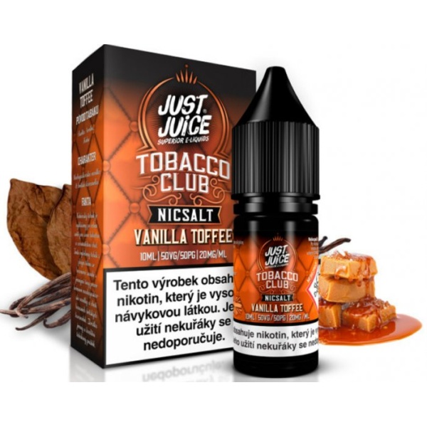 Liquid Just Juice SALT Tobacco Vanilla Toffee 10ml - 11mg