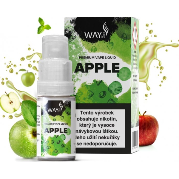 Liquid WAY to Vape Apple 10ml - 12mg