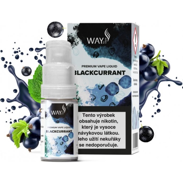 Liquid WAY to Vape Blackcurrant 10ml - 12mg