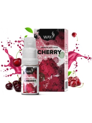 Liquid WAY to Vape Cherry 10ml - 0mg