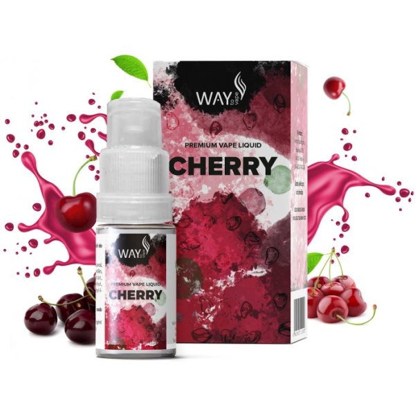 Liquid WAY to Vape Cherry 10ml - 0mg