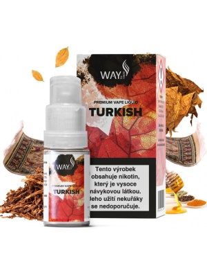 Liquid WAY to Vape Turkish 10ml - 3mg