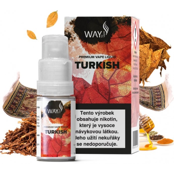 Liquid WAY to Vape Turkish 10ml - 3mg