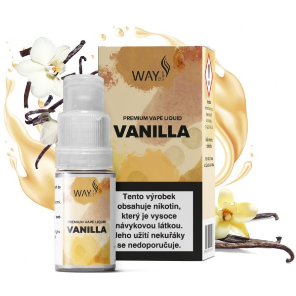 Liquid WAY to Vape Vanilla 10ml - 3mg