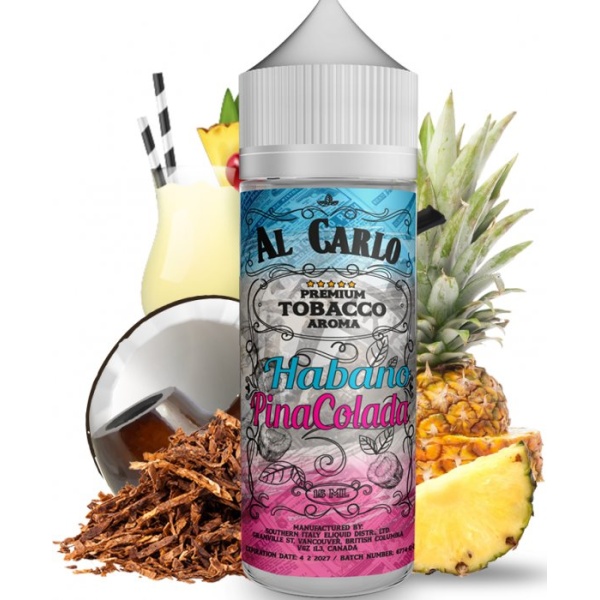 Příchuť Al Carlo Shake and Vape 15ml Habano Pinacolada