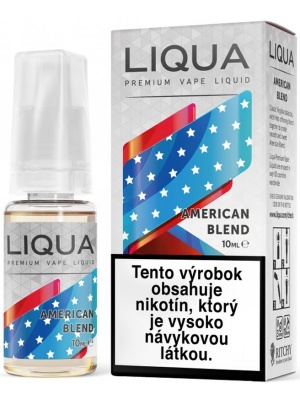 Ritchy Liqua Americký tabák - American Blend - 10 ml 3 mg