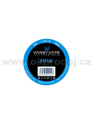 Vandy Vape SS316L - 26GA