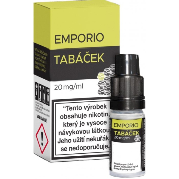 Imperia Liquid Emporio SALT Tobacco (Tabáček) 10ml - 20mg