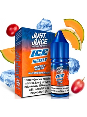 Liquid Just Juice SALT ICE Grape & Melon 10ml - 11mg