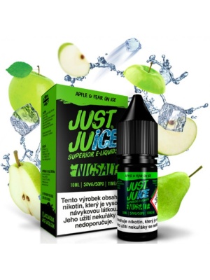 Liquid Just Juice SALT Apple & Pear On Ice 10ml - 20mg