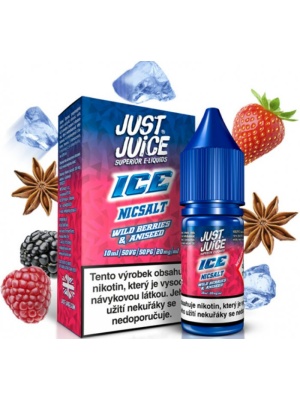 Liquid Just Juice SALTICE Wild Berries & Aniseed 10ml - 20mg