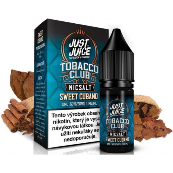 Liquid Just Juice SALT Tobacco Sweet Cubano 10ml - 20mg