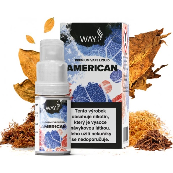 Liquid WAY to Vape American 10ml - 12mg