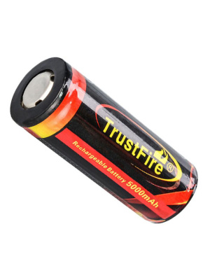 Trustfire 26650 baterie - kapacita 5000mAh