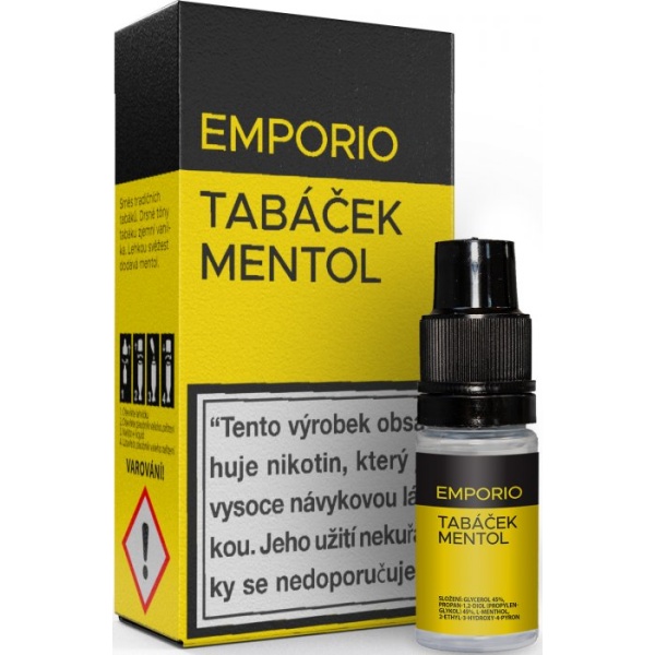 Liquid EMPORIO Menthol 10ml - 6 mg