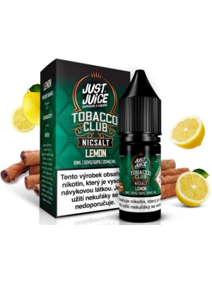 Liquid Just Juice SALT Tobacco Lemon 10ml - 11mg