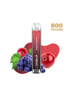 OXVA OXBAR C800 GRAPE CRANBERRIES elektronická cigareta