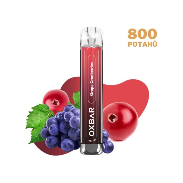 OXVA OXBAR C800 GRAPE CRANBERRIES elektronická cigareta