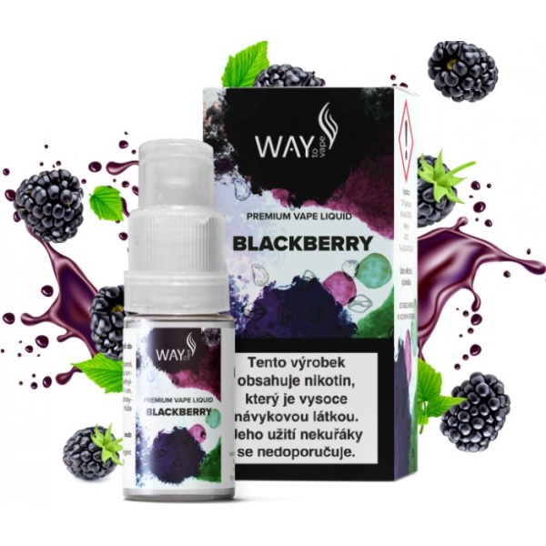 Liquid WAY to Vape Blackberry 10ml - 3mg