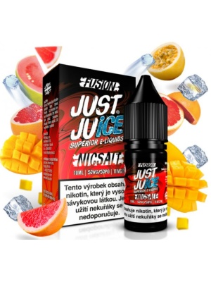 Liquid Just Juice SALT Fusion Mango & Blood Orange On Ice 10ml - 20mg