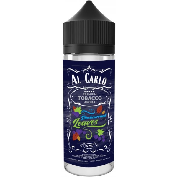 Příchuť Al Carlo Shake and Vape 15ml Blackcurrant Leaves