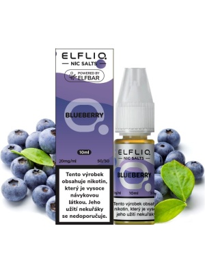 Elf Bar Liquid ELFLIQ Nic SALT Blueberry 10ml - 20mg