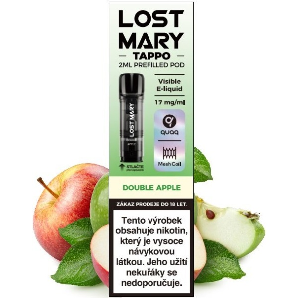 Elf Bar LOST MARY TAPPO Pods cartridge 1Pack Double Apple 17mg