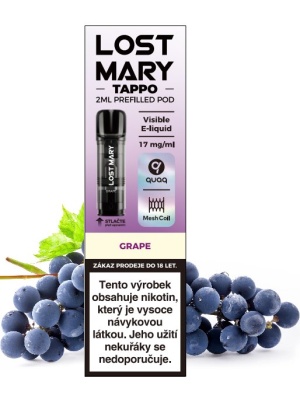 Elf Bar LOST MARY TAPPO Pods cartridge 1Pack Grape 17mg