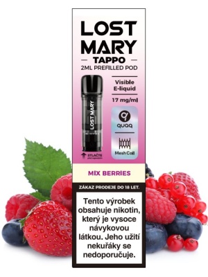 Elf Bar LOST MARY TAPPO Pods cartridge 1Pack Mix Berries 17mg