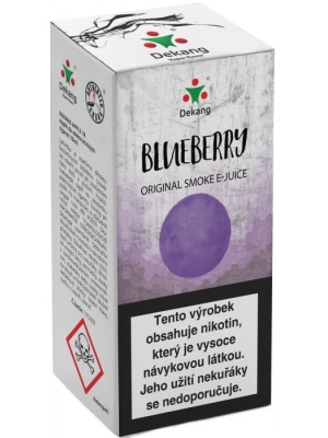 Liquid Dekang Blueberry 10ml - 16mg (Borůvka)