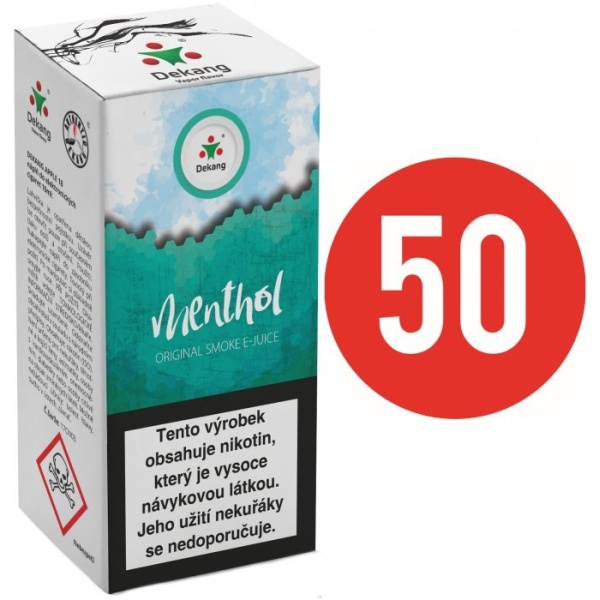 Liquid Dekang Fifty Menthol 10ml - 18mg (Mentol)