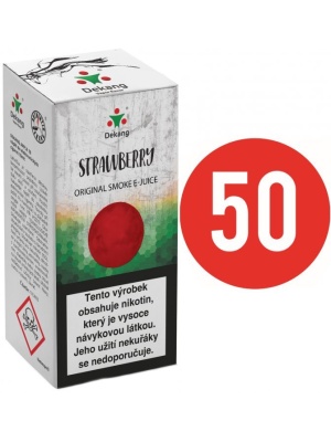 Liquid Dekang Fifty Strawberry 10ml - 18mg (Jahoda)