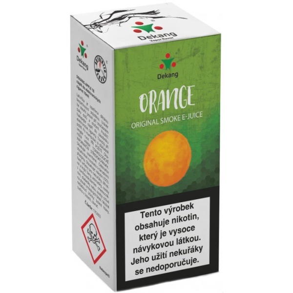 Liquid Dekang Orange 10ml - 6mg (Pomeranč)