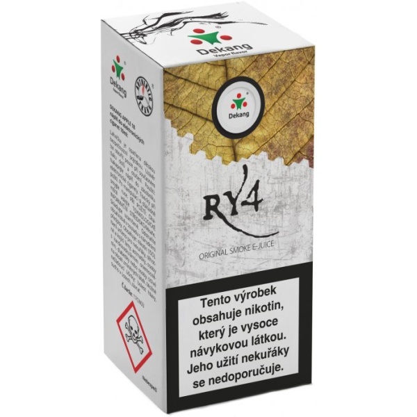 Liquid Dekang RY4 10ml - 6mg (Směs karamelu