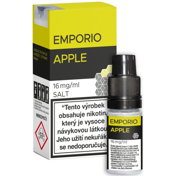 Liquid EMPORIO SALT Apple 10ml - 16mg (Jablko)