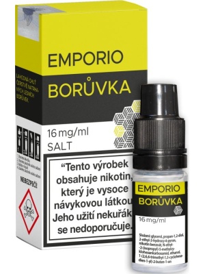 Liquid EMPORIO SALT Blueberry 10ml - 16mg (Borůvka)