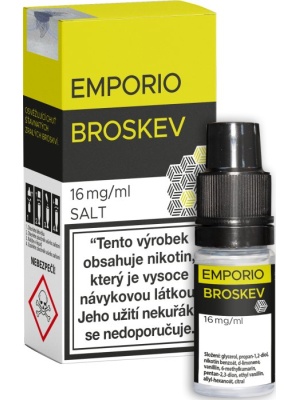 Liquid EMPORIO SALT Broskev 10ml - 16mg