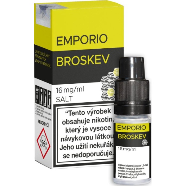 Liquid EMPORIO SALT Broskev 10ml - 16mg