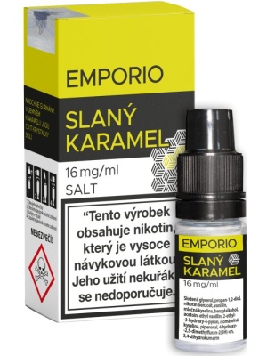 Liquid EMPORIO SALT Slaný Karamel 10ml - 16mg