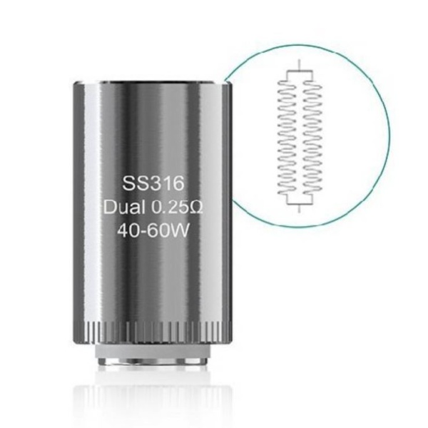 Náhradní žhavící hlava Eleaf NC pro Lyche - 0.25ohm Dual Coil