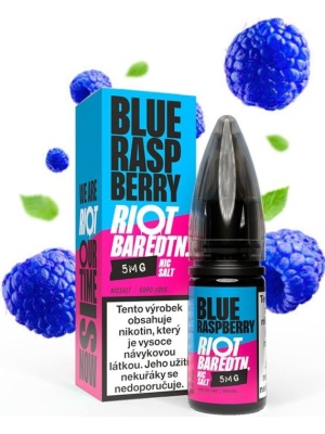 Riot Labs Liquid Riot BAR EDTN Salt Blue Raspberry (Modrá malina) 10ml-10mg