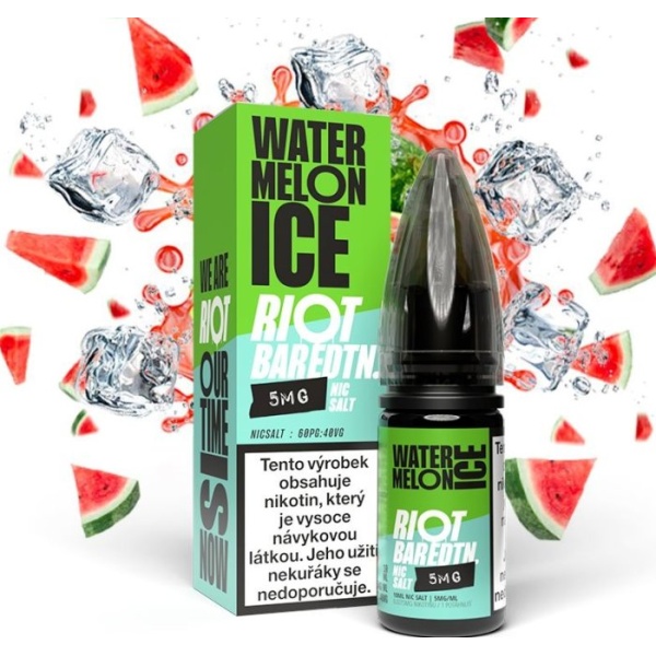 Riot Labs Liquid Riot BAR EDTN Salt Watermelon Ice (Ledový vodní meloun) 10ml-10mg