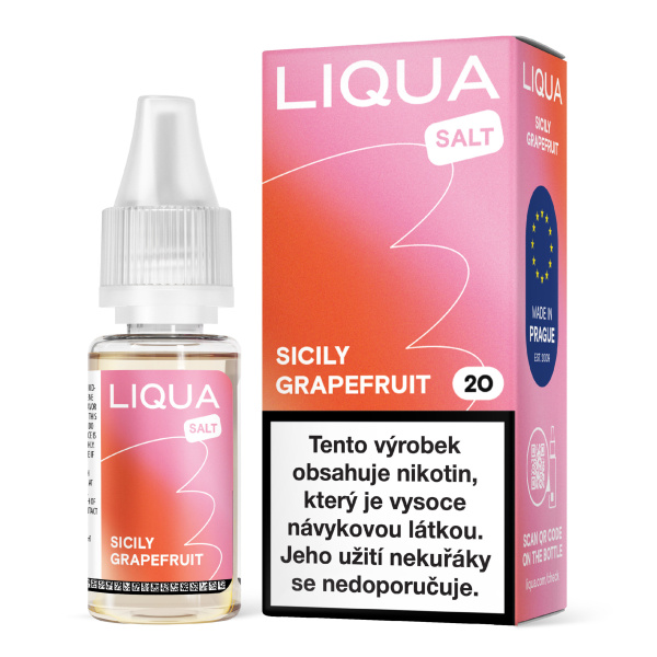 Liqua Salt Sicily Grapefruit 10 ml 20 mg