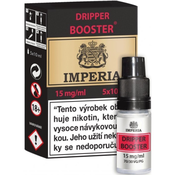 Booster IMPERIA Dripper PG30-VG70 5x10ml-15mg